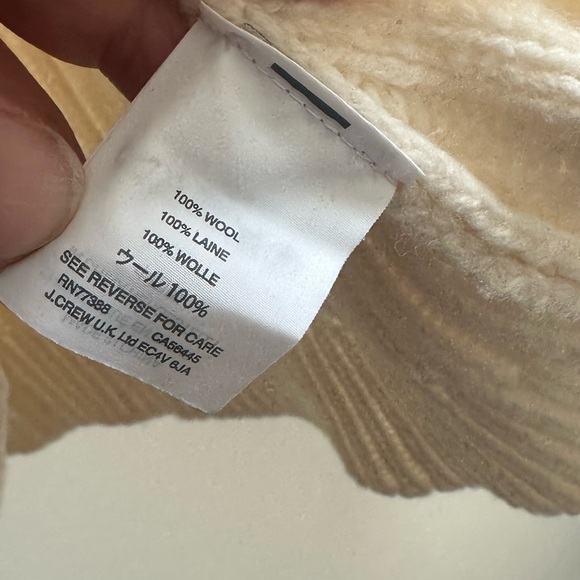J. Crew Cream Textured Knit Sweater - Picture 4 of 6